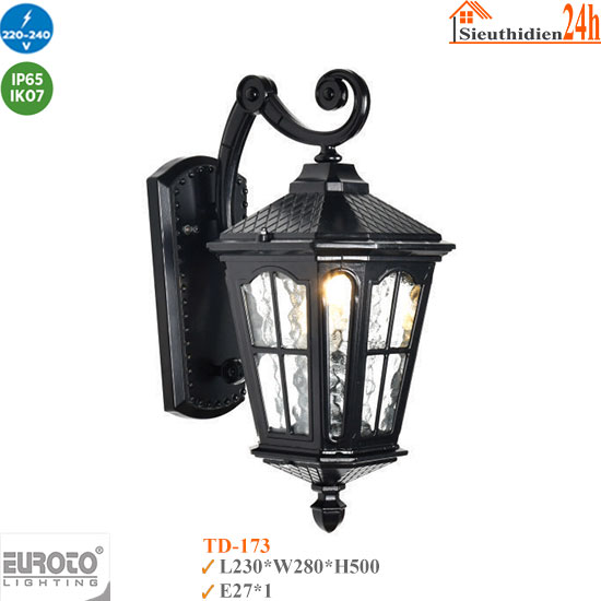 Đèn Tường Ngoài Trời Euroto TD-173