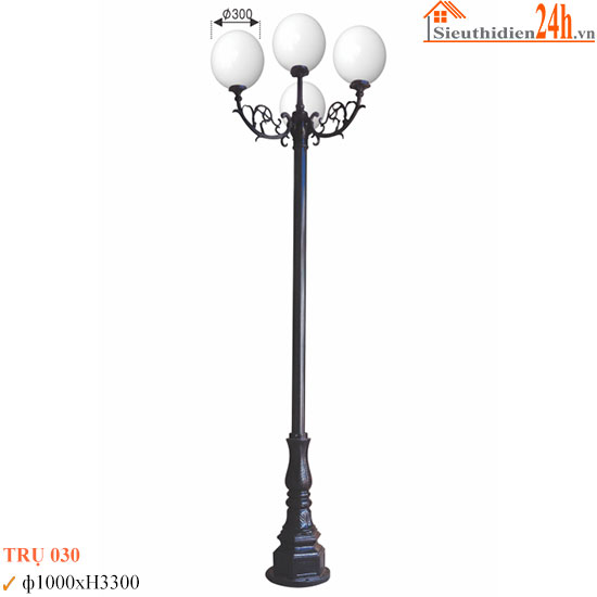 Đèn Trụ Sân Vườn Euroto TRU-030