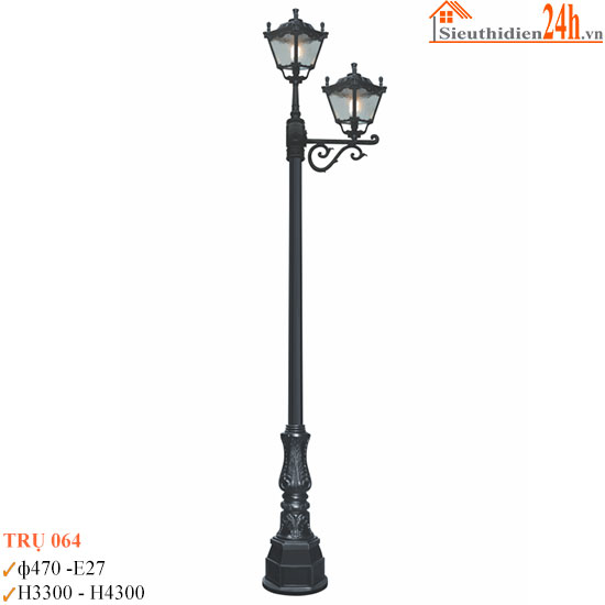 Đèn Trụ Sân Vườn Euroto TRU-064