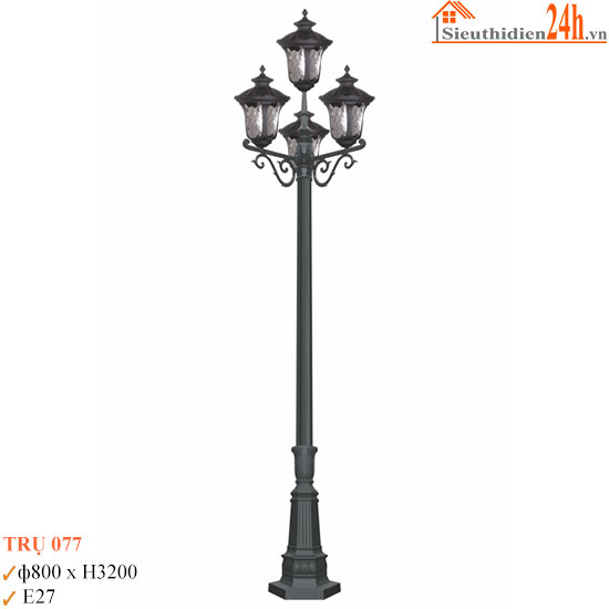 Đèn Trụ Sân Vườn Euroto TRU-077