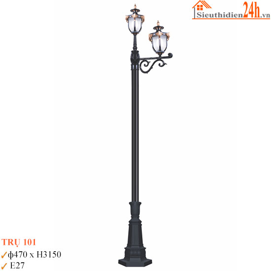 Đèn Trụ Sân Vườn Euroto TRU-101