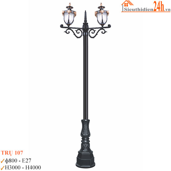Đèn Trụ Sân Vườn Euroto TRU-107