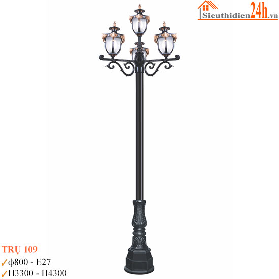 Đèn Trụ Sân Vườn Euroto TRU-109