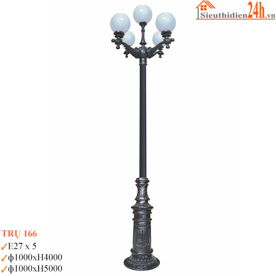 Đèn Trụ Sân Vườn Euroto TRU-166