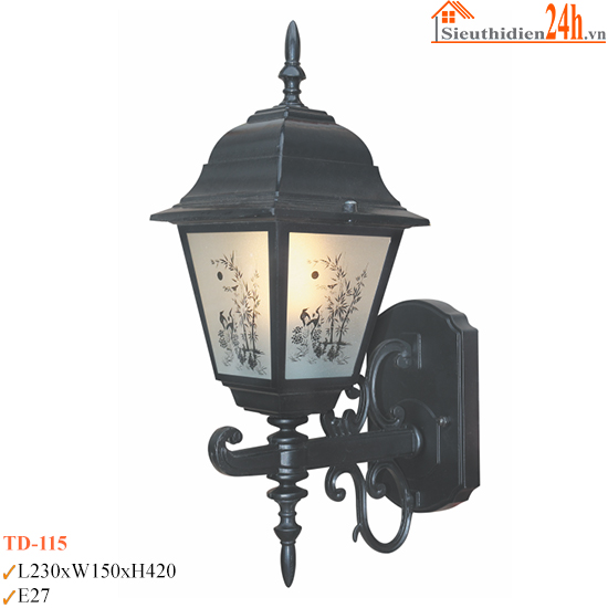 Đèn Tường Ngoài Trời Euroto TD-115