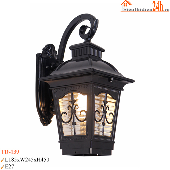 Đèn Tường Ngoài Trời Euroto TD-139