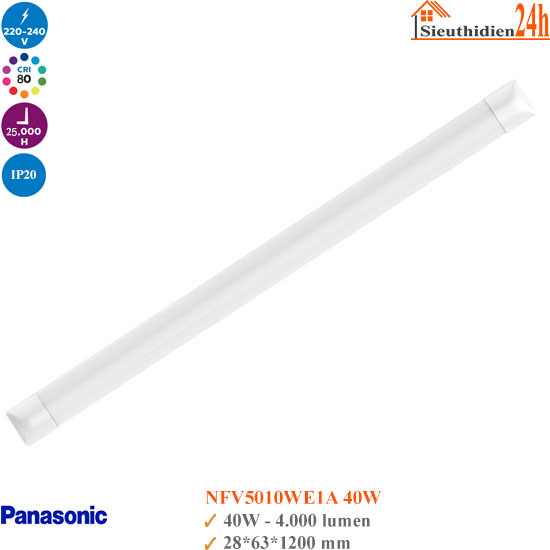Đèn Led Bán Nguyệt Panasonic NFV5010WE1A 40W