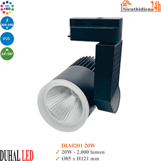 Đèn Led Rọi Ray Duhal DIA0201 20W