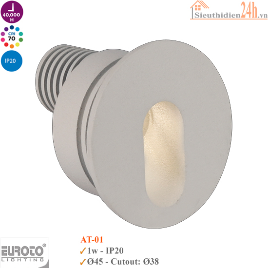 Đèn Âm Cầu Thang Euroto AT-01