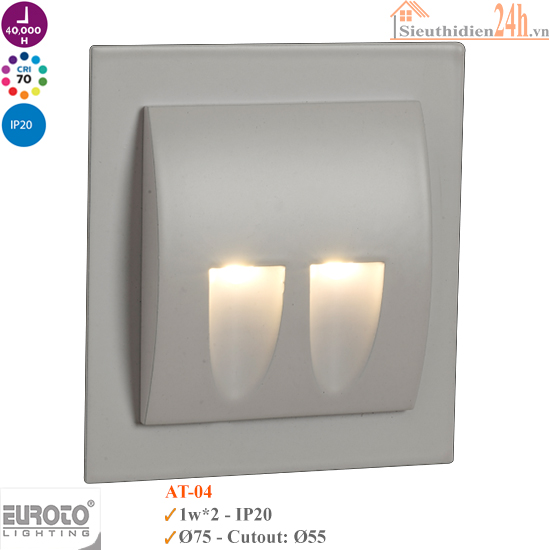 Đèn Âm Cầu Thang Euroto AT-04