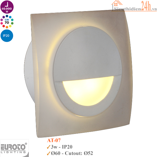 Đèn Âm Cầu Thang Euroto AT-07