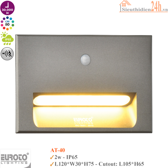 Đèn Âm Cầu Thang Euroto AT-40