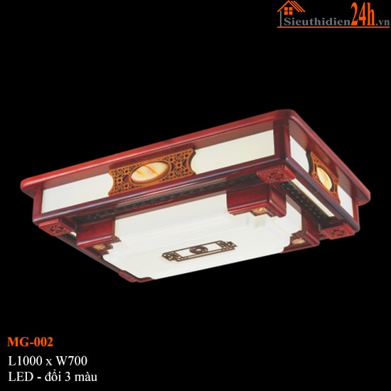 Đèn Ốp Trần Gỗ Euroto MG-002