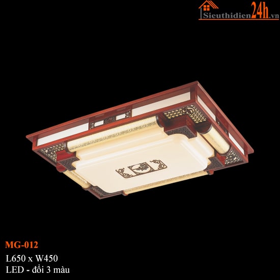Đèn Ốp Trần Gỗ Euroto MG-012