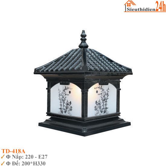 Đèn Trụ Cổng Euroto TD-418A
