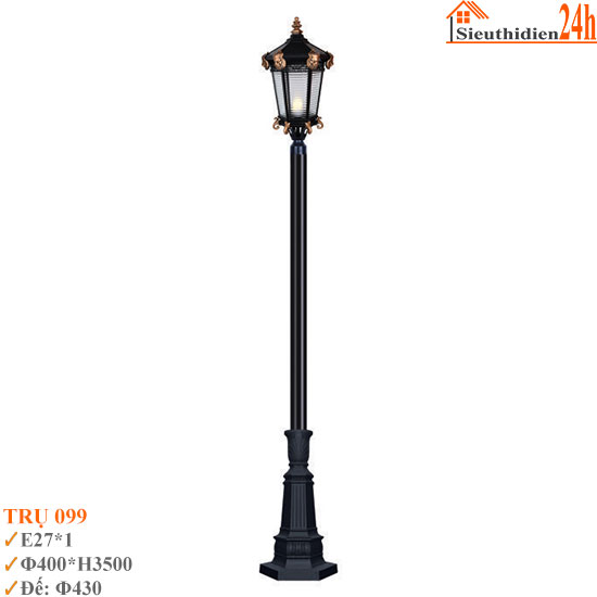 Đèn Trụ Sân Vườn Euroto TRU-099