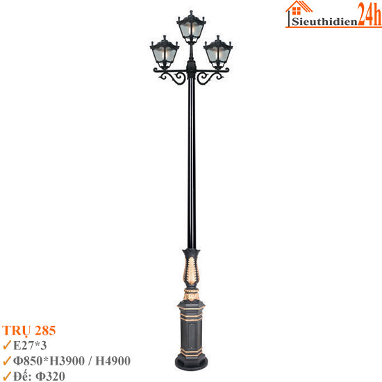 Đèn Trụ Sân Vườn Euroto TRU-285