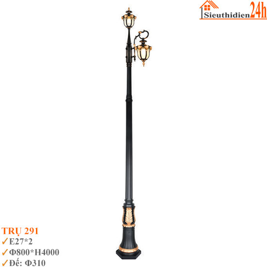 Đèn Trụ Sân Vườn Euroto TRU-291