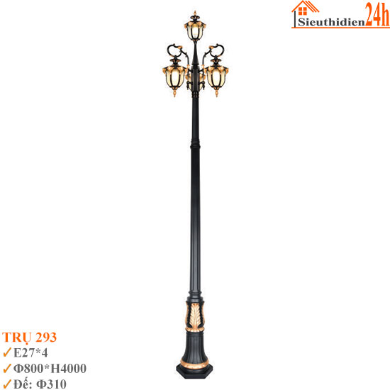 Đèn Trụ Sân Vườn Euroto TRU-293