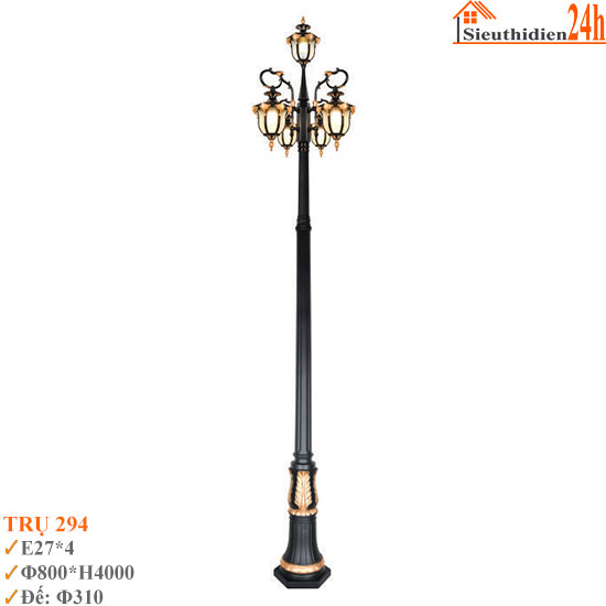 Đèn Trụ Sân Vườn Euroto TRU-294