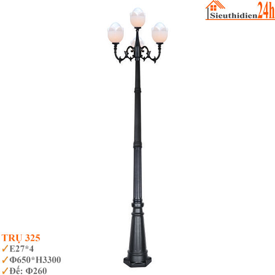 Đèn Trụ Sân Vườn Euroto TRU-325