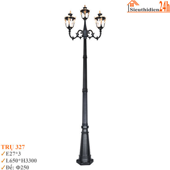 Đèn Trụ Sân Vườn Euroto TRU-327