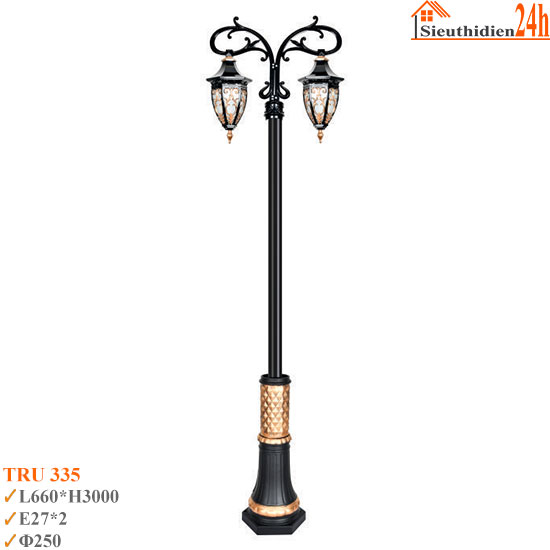Đèn Trụ Sân Vườn Euroto TRU-335