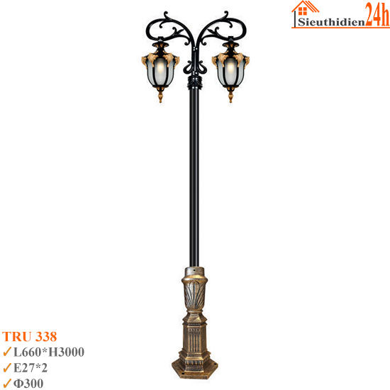 Đèn Trụ Sân Vườn Euroto TRU-338