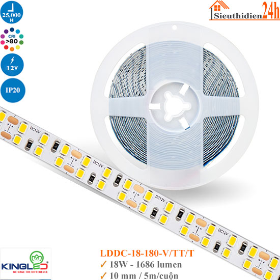 Đèn Led Dây KingLed LDDC-18-180 18W 12VDC