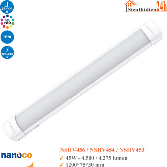 Đèn Led Bán Nguyệt Nanoco NSHV45 45w