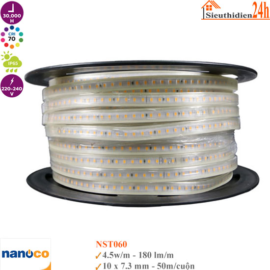 Đèn Led Dây Ngoài Trời Nanoco NST060 4.5w